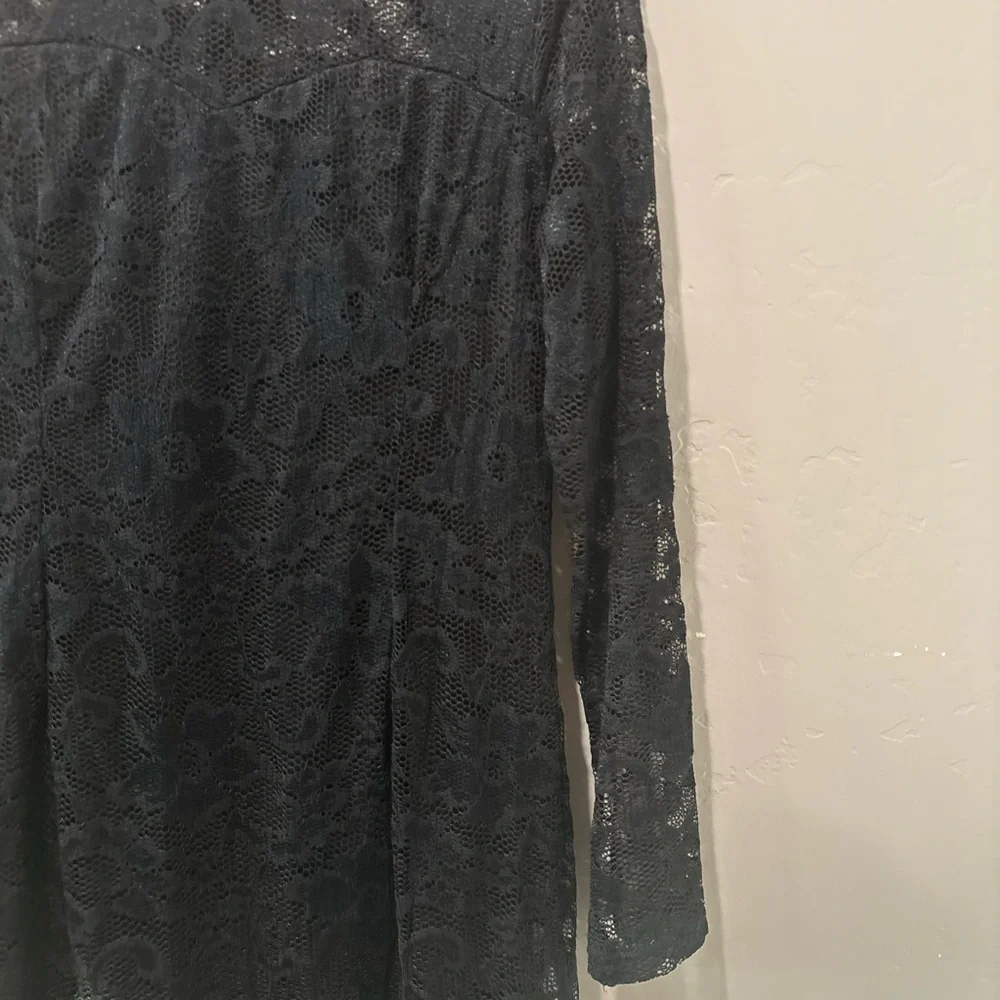Stanzino Black Lace Long Sleeve Dress - Picture 4 of 8